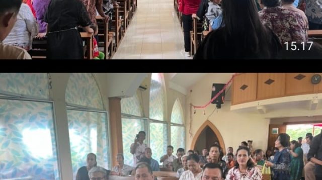 Kapolres PALI Hadiri dan Amankan Ibadah Natal Jemaat GPIB di Gereja Oikumene Komperta