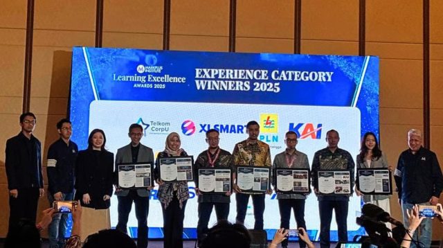 KAI Raih Learning Excellence Awards 2025 dari MarkPlus Institute