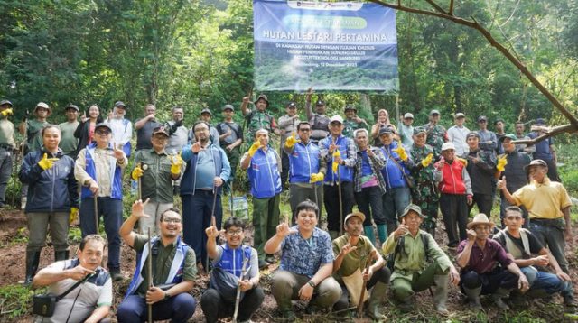 Pertamina Peringati Hari Jadi dengan Penghijauan Ratusan Hektare Lahan