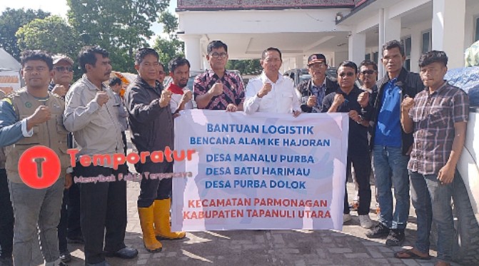 Bupati Taput Berangkatkan Bantuan ke Tiga Desa Terisolir di Hajoran Via Darat