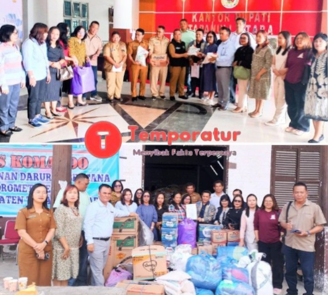 INI Tapanuli Raya Salurkan Bantuan untuk Korban Bencana di Tapanuli Utara