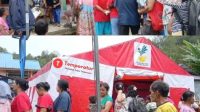 Warga Adiankoting Tetap Terlayani Bantuan Logistik Pascabencana