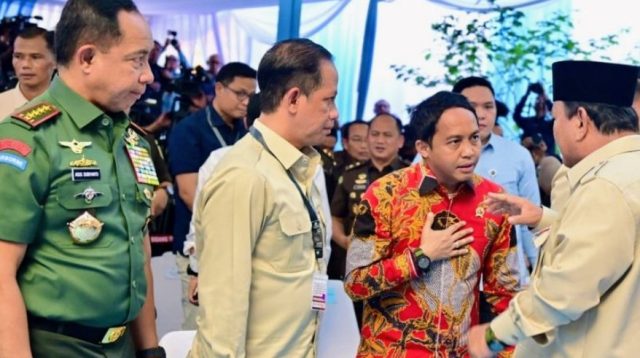 Panglima TNI Hadiri Penyerahan Uang Sitaan Negara Rp 6,6 Triliun di Kejaksaan Agung