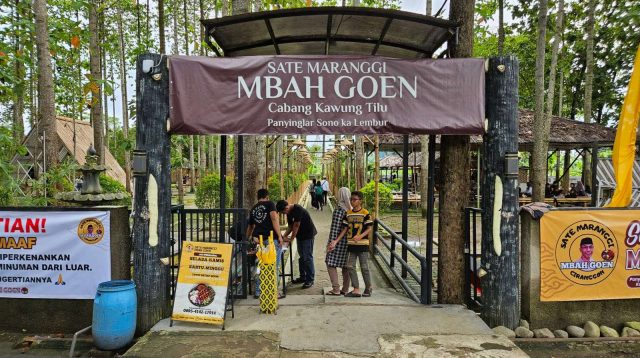 Sate Maranggi Mbah Goen Kawung Tilu Tawarkan Kuliner Gurih di Tengah Alam Asri