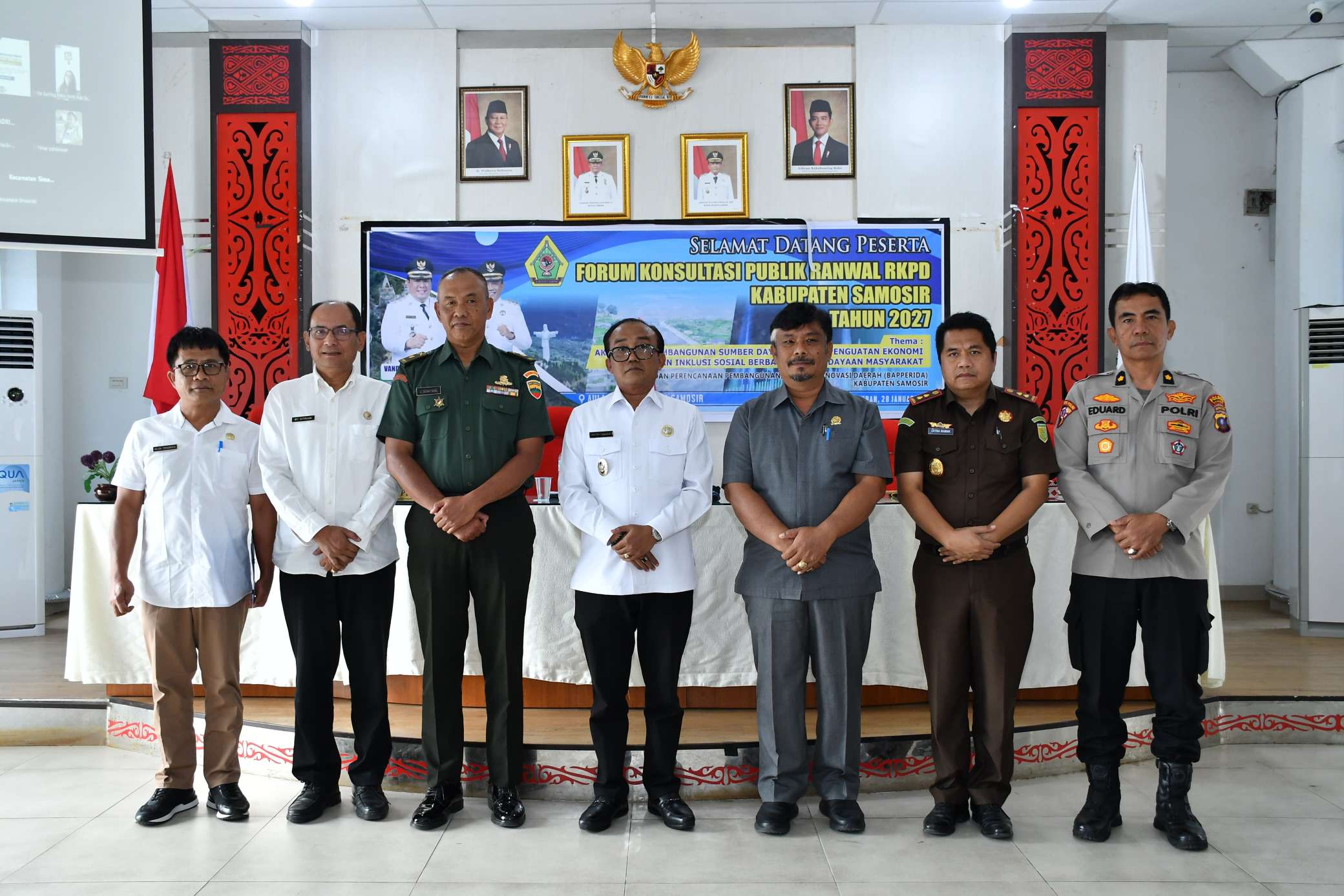 Ranwal RKPD 2027, Wabup Samosir Tekankan Pemerataan Pembangunan dan Berkelanjutan