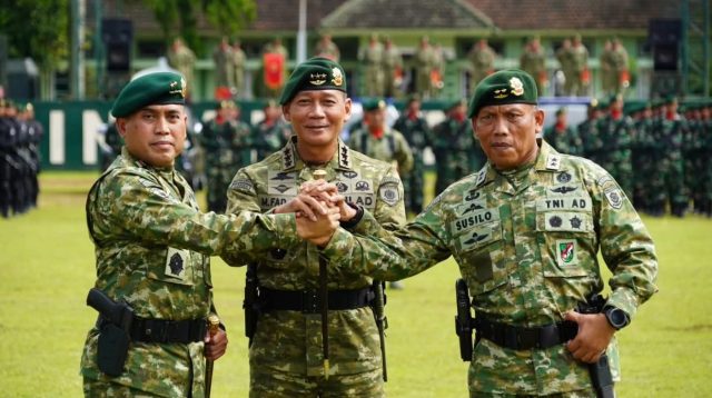 Panglima Divisi Infanteri 2 Kostrad Resmi Dijabat Mayjen TNI Primadi Saiful Sulun