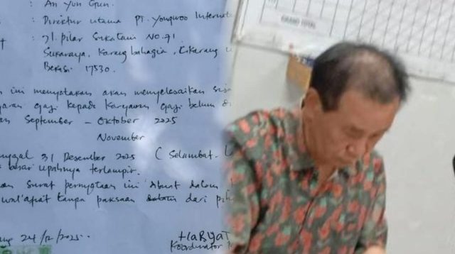 PT. Yong Woo Internasional Kembali Ingkar Janji Bayar Gaji, Komisi 4 DPRD Kab. Bekasi Dinilai Lepas Tangan