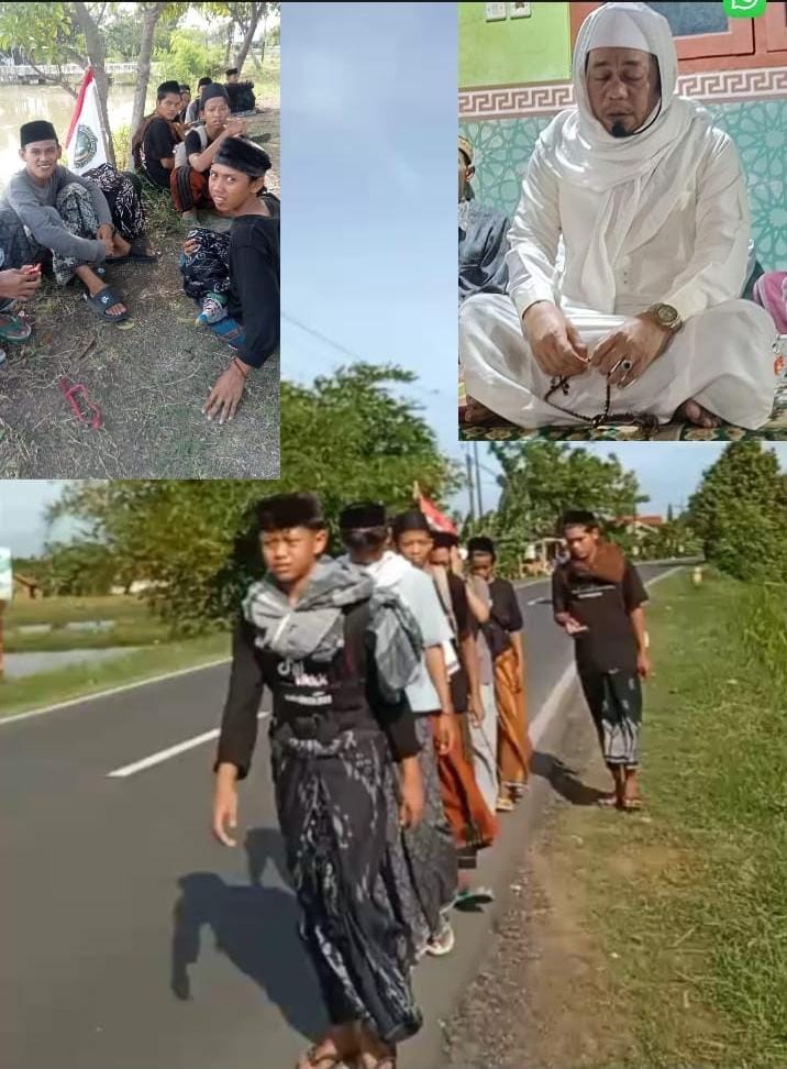 DEMI BERTEMU KDM: Perjuangan 8 Santri Bekasi Jalan Kaki 4 Hari, Kini Masih Menanti di Lembur Pakuan