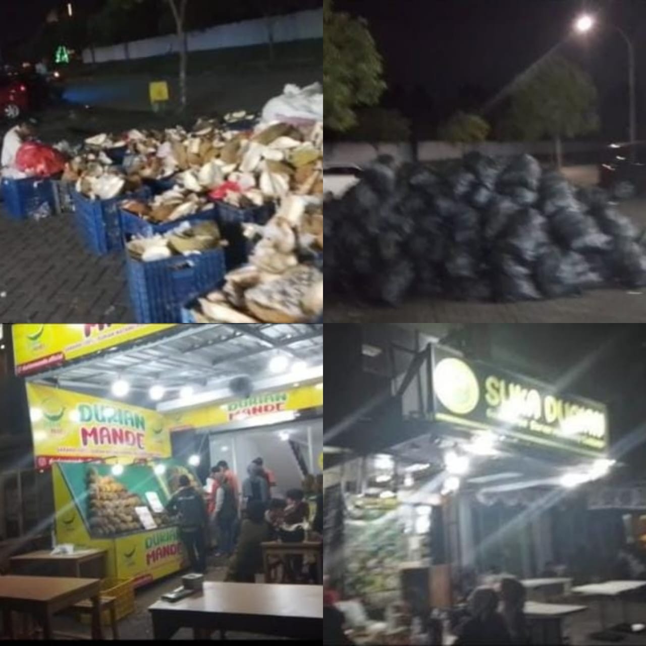 Tumpukan Sampah Kulit Durian di Kawasan Jababeka Keluhkan Warga, Menggunung