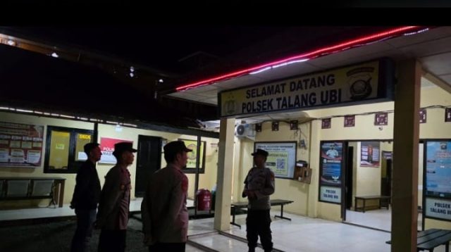 Polsek Talang Ubi Gelar KRYD, Situasi Kamtibmas Tetap Aman dan Kondusif
