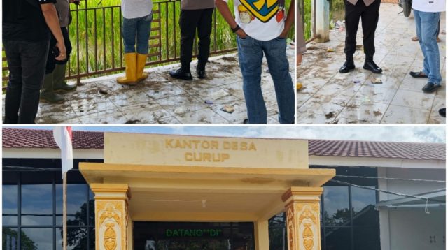 Kapolres PALI Tinjau Langsung Banjir Sungai Lematang di Desa Curup Tanah Abang