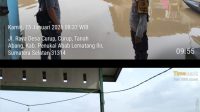 Polsek Tanah Abang Intensifkan Patroli Sungai Lematang, Dua Desa Terdampak Kenaikan Debit Air