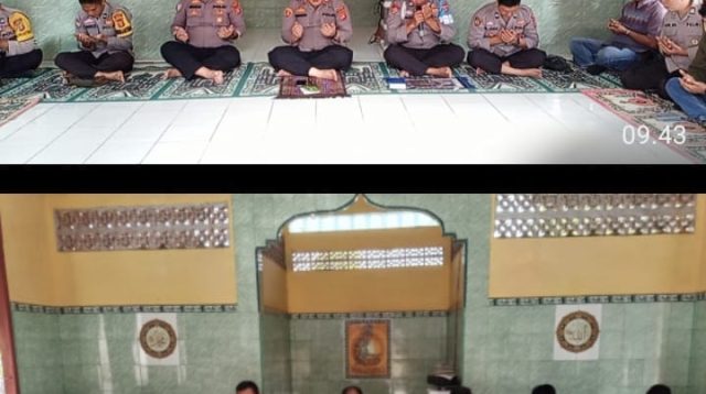 Polsek Talang Ubi Gelar Binrohtal dan Bakti Sosial, Perkuat Spiritualitas dan Soliditas Personel