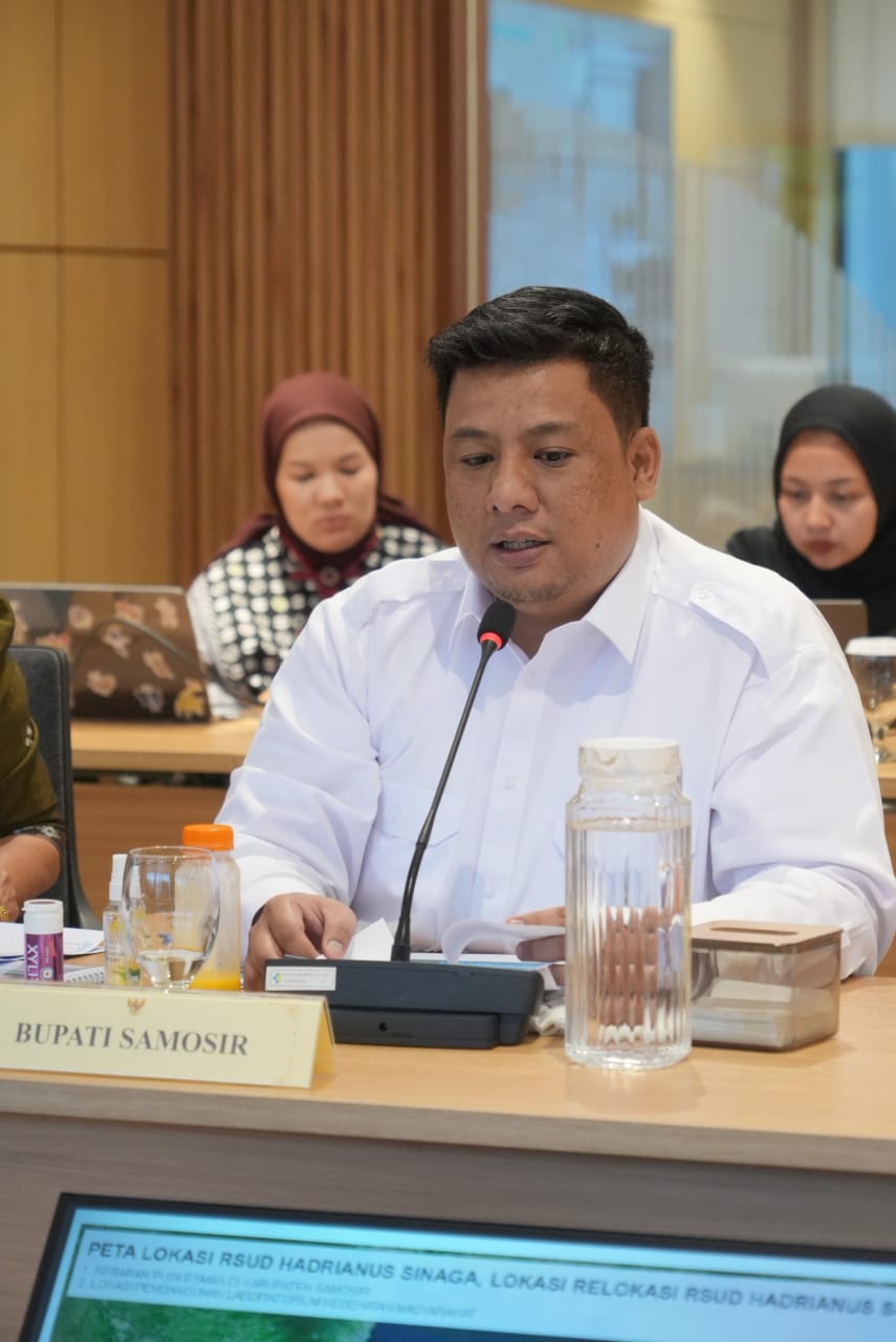 Tingkatkan Standar KSPN, Bupati Samosir Usulkan Anggaran Rp416 Miliar ke Menkes RI