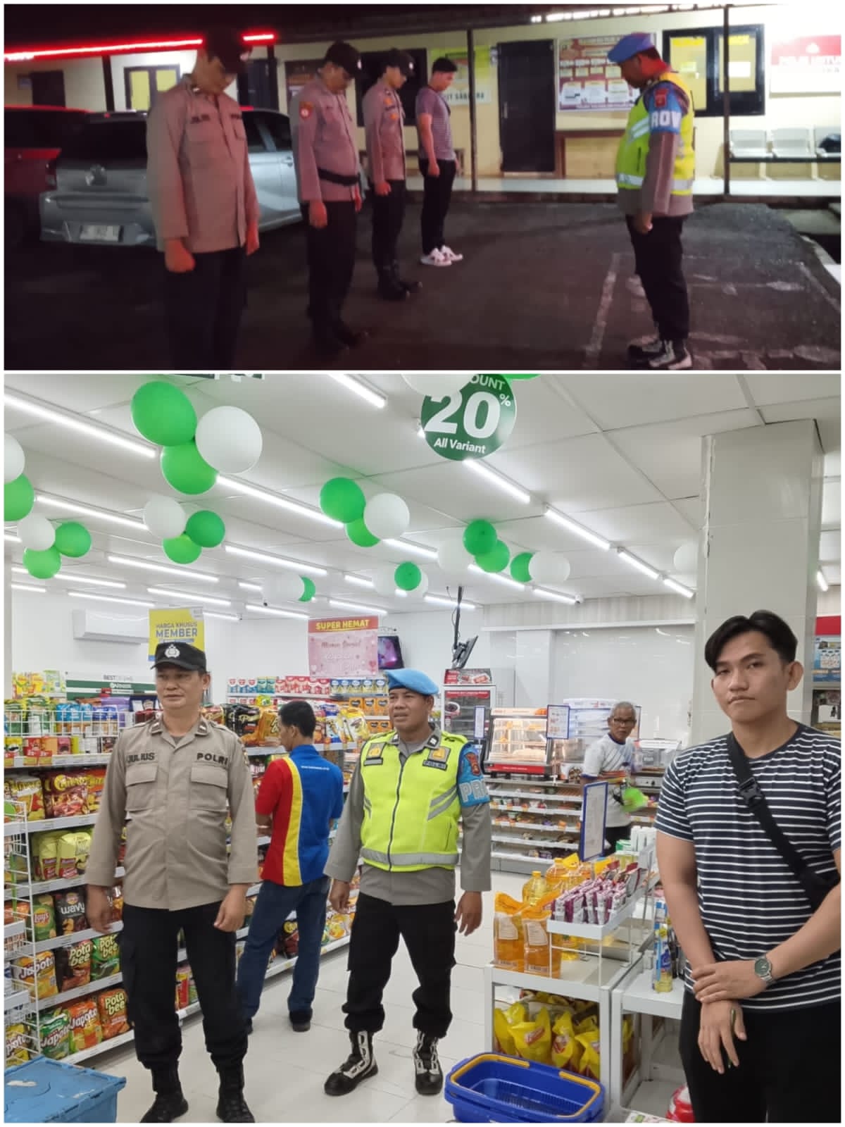 Polsek Talang Ubi Intensifkan KRYD, Patroli Perbankan dan Pusat Perbelanjaan Jadi Sasaran