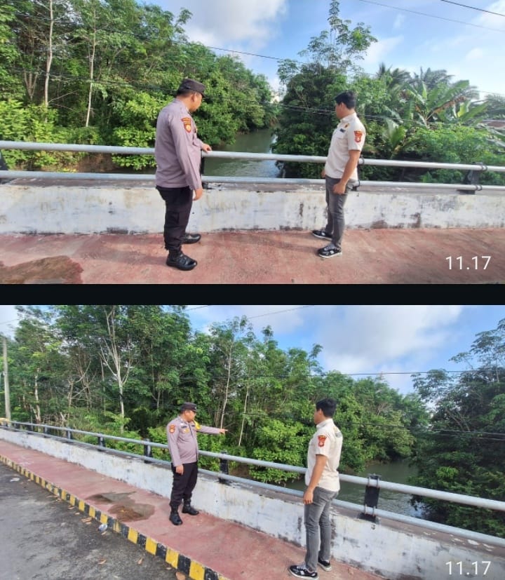 Polsek Penukal Abab Intensifkan Monitoring Debit Sungai, Kapolres PALI Pastikan Situasi Masih Aman dan Terkendali