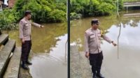 Polsek Penukal Utara Intensif Monitoring Debit Air, Kapolres PALI Imbau Kewaspadaan Dini Banjir