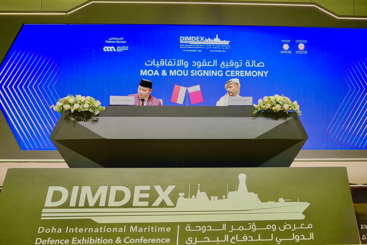 Sinergi Pertahanan RI-Qatar: Barzan Holdings dan Republikorp Teken Kesepakatan Strategis US$ 2,3 Miliar