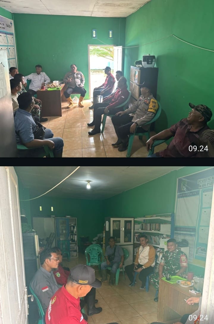 Polsek Talang Ubi Gelar Polisi Bebusek Bersama Warga Desa Talang Akar, Perkuat Sinergi Jaga Kamtibmas