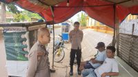 Polres PALI Gelar Polisi Bebusik di Jalan Pahlawan, Kapolres Ajak Warga Aktif Jaga Kamtibmas
