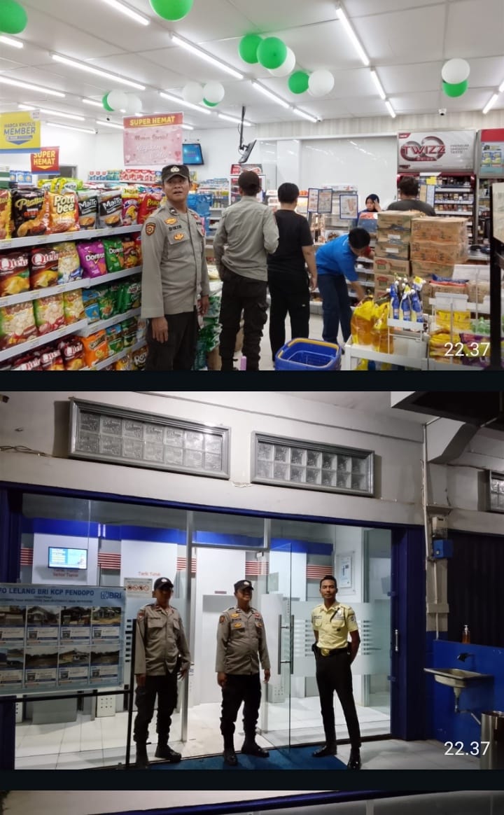 Polsek Talang Ubi Gelar KRYD, Patroli Objek Vital Hingga Perbankan