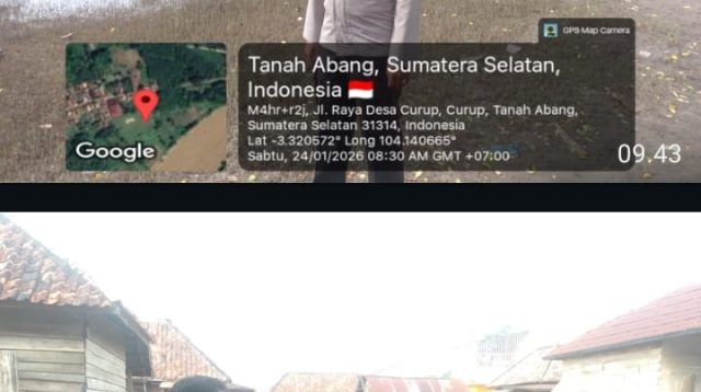 Ancaman Banjir Mereda, Polres PALI Pastikan Bantaran Sungai Lematang Tetap Terkendali