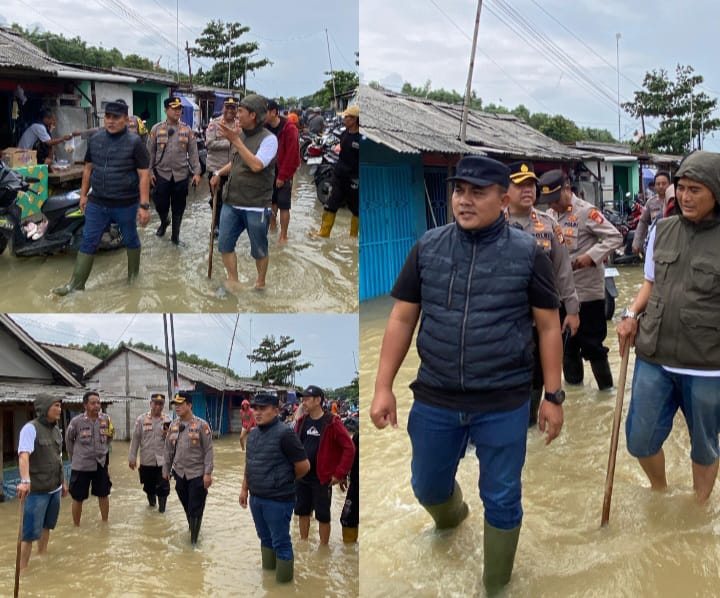 Sekcam Cikarang Timur Aris Sadikin Prihatin Banjir di Lima Wilayah, Pastikan Penanganan Maksimal