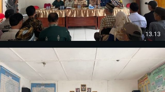 Polisi Kawal Penetapan BLT Desa Pantadewa, Kapolres PALI Tekankan Transparansi dan Keadilan