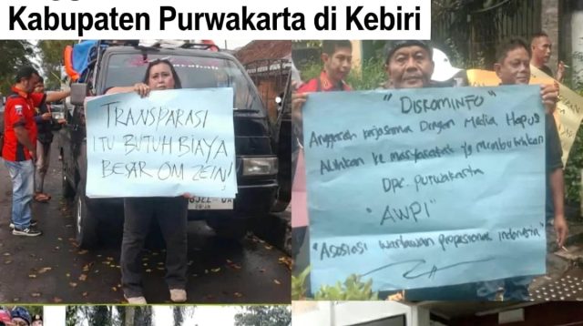 Anggaran Publikasi Purwakarta Dipangkas 90%, Insan Pers Geruduk DPRD dan Kecam Kebijakan BKAD