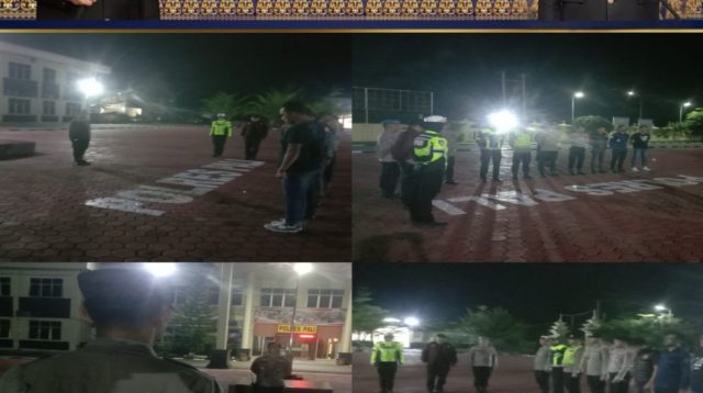 KRYD Malam Hari,Polres PALI Persempit Ruang Gerak Pelaku 3C