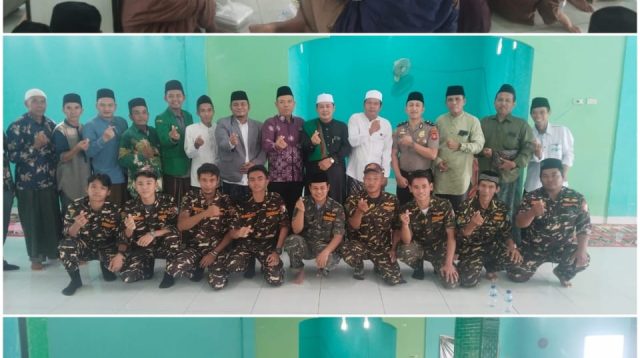 Polsek Talang Ubi Hadiri Haul KH Ahmad Dimyati Dahlan dan Peringatan Isra Mi’raj di Ponpes Al-Falah
