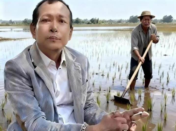 Pasca Banjir Bekasi, Bung Ken Desak Pemkab dan Pemdes Bersinergi Selamatkan Sektor Pertanian