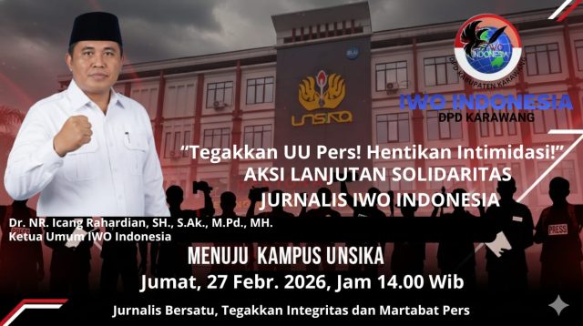 IWO Indonesia Siap Kepung UNSIKA, Menagih Adab di Mimbar Akademik