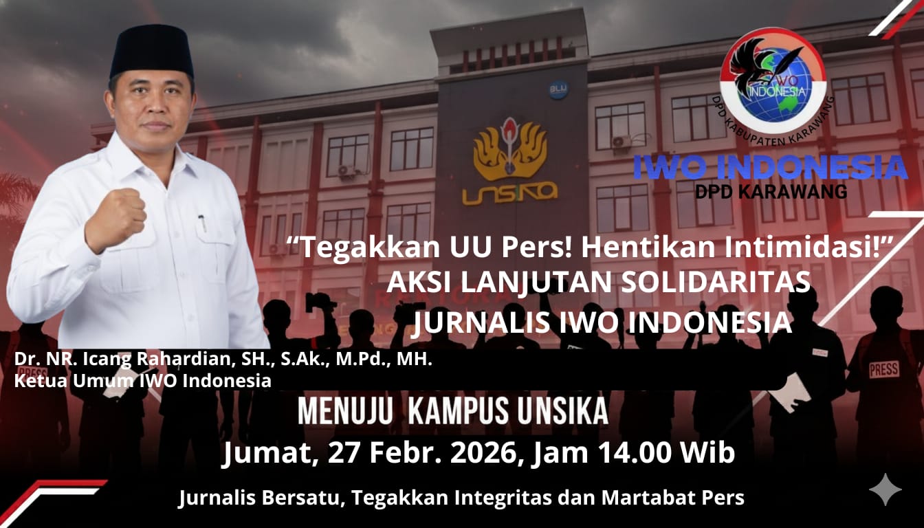 IWO Indonesia Siap Kepung UNSIKA, Menagih Adab di Mimbar Akademik