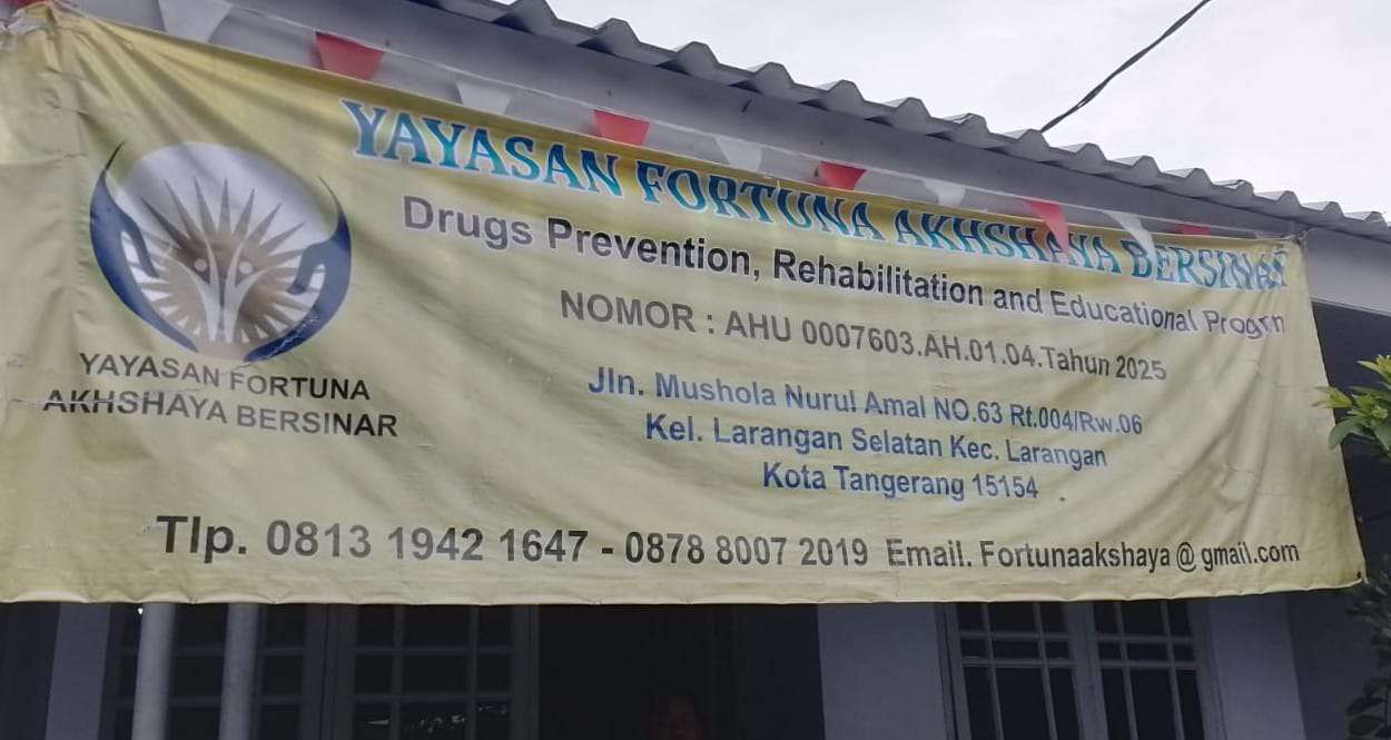 Klarifikasi pihak yayasan rehabilitasi Fortuna akhsaya Terkait biaya rehab