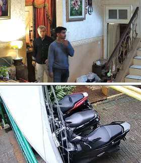 Diduga Bukan Parkir Biasa, Motor Karyawan RM Bebek Haji Slamet Kepung Rumah Sengketa