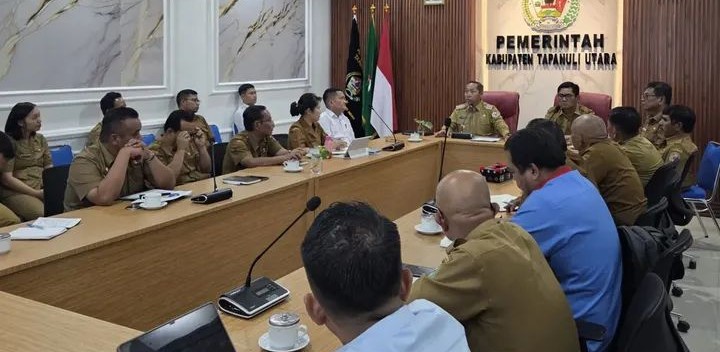 Pemkab Tapanuli Utara Gelar Rakor Percepatan Program Sekolah Rakyat