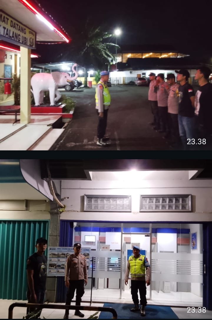 KRYD Malam Hari, Polsek Talang Ubi Kunci Ruang Gerak Pelaku Kejahatan
