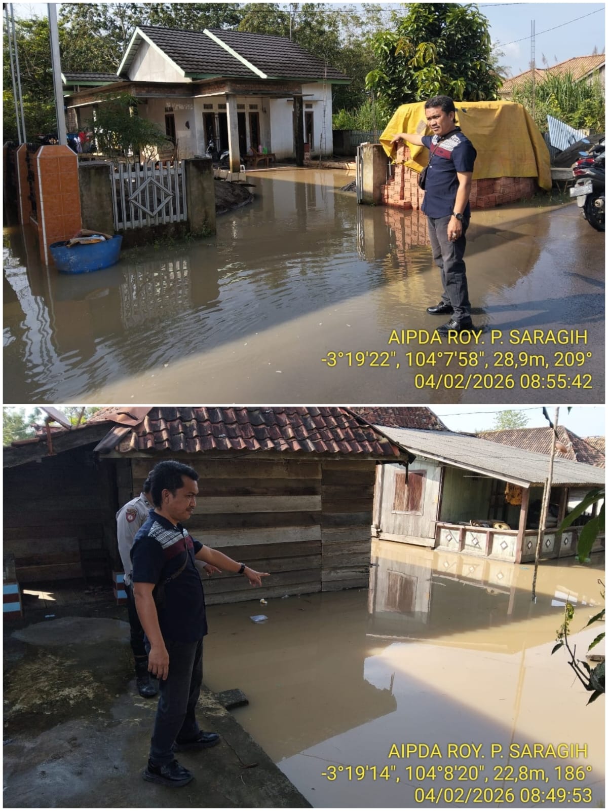 Sungai Lematang Meluap, 10 Desa di Tanah Abang Terendam: Polisi Siaga Evakuasi Warga