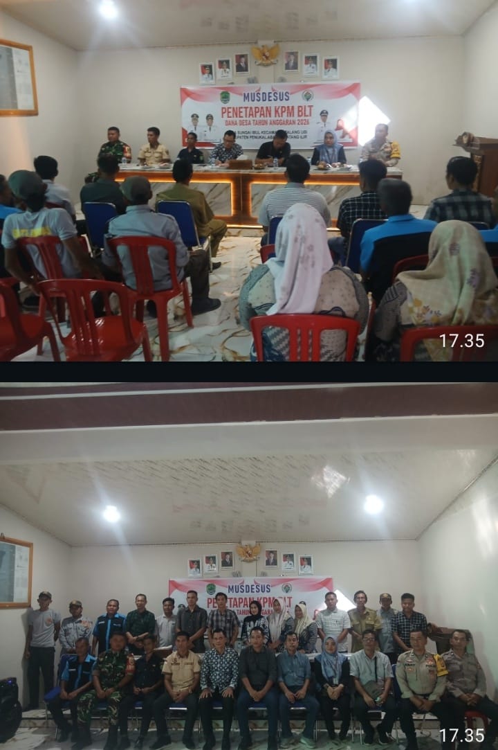 Polsek Talang Ubi Kawal Musdessus Sungai Ibul, Pastikan Pembangunan Desa Berjalan Aman dan Transparan