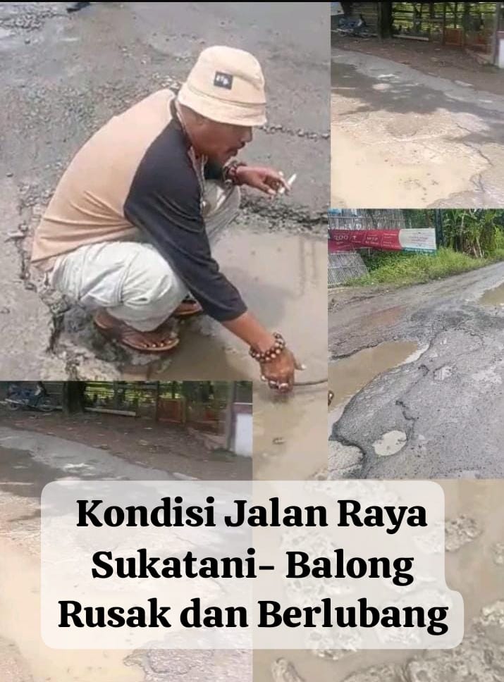 Jalan Raya Sukatani yang “Babak Belur” Mulai Disurvei Tim URC, Perbaikan Permanen Segera Menyusul