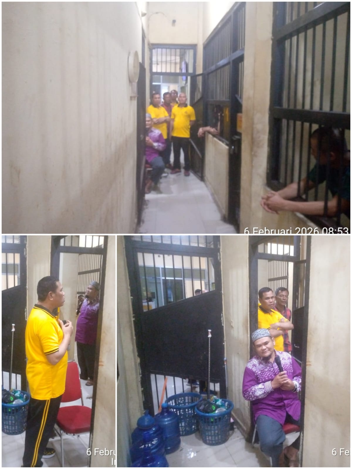 Binrohtal Tahanan Polres PALI,Upaya Pembinaan Moral dan Kesadaran Hukum