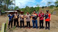 Tanam Jagung Bersama Warga, Polsek Malinau Utara Pererat Kemitraan Polri dan Masyarakat