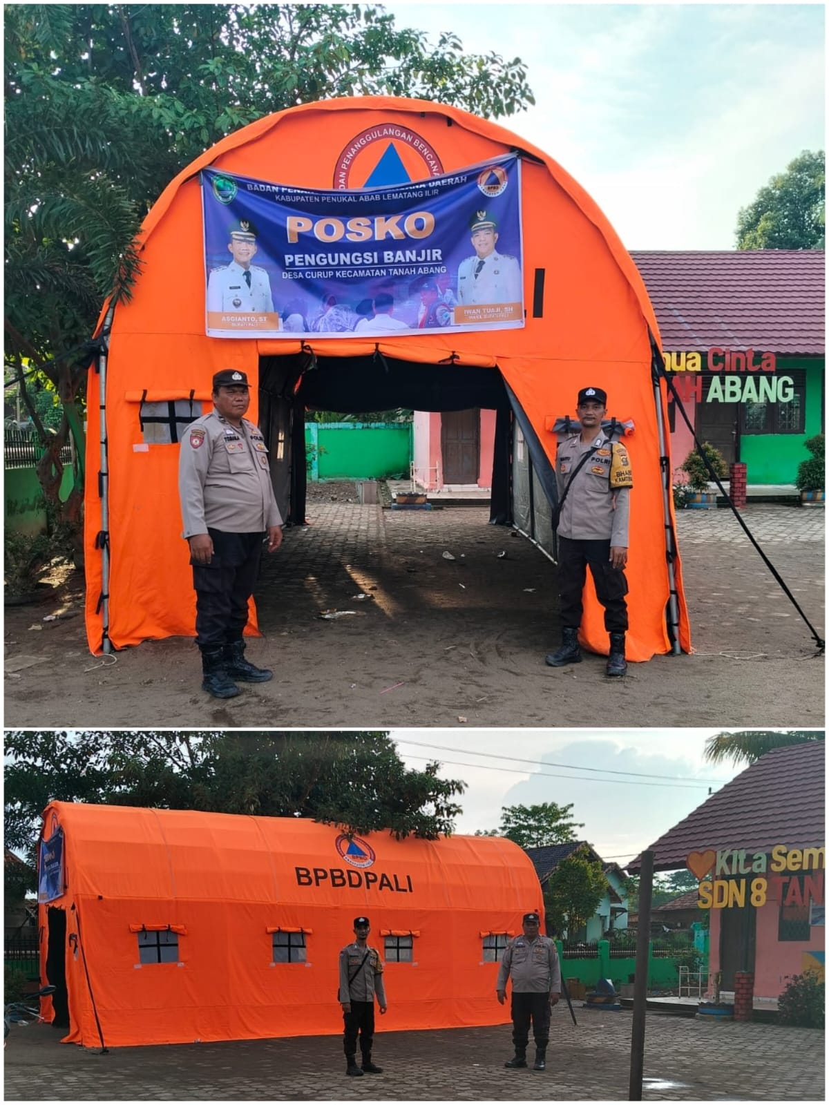 Polsek Tanah Abang Pastikan Warga Terdampak Luapan Sungai Lematang Kembali ke Rumah, Situasi Berangsur Kondusif