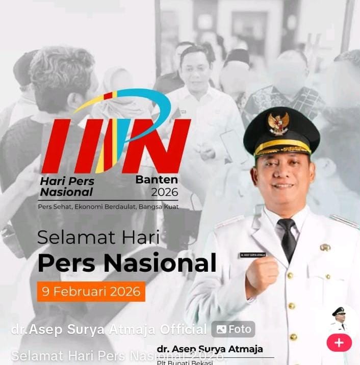 Dok.Istimewa Plt Bupati Bekasi dr.Asep Surya Atmaja HPN 2026