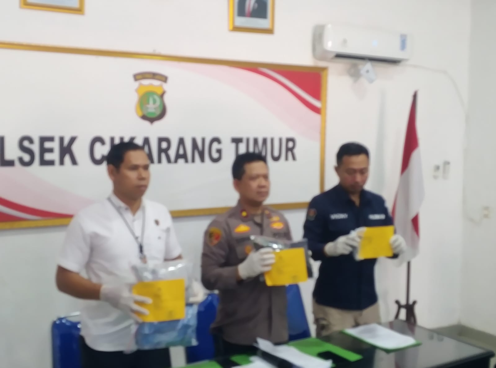 Polsek Cikarang Timur Amankan Dua Pelaku Curat R2, Satu Ditetapkan DPO