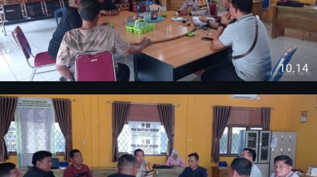 Polisi Bebusik Polsek Penukal Abab, Perkuat Kemitraan dan Deteksi Dini Gangguan Kamtibmas