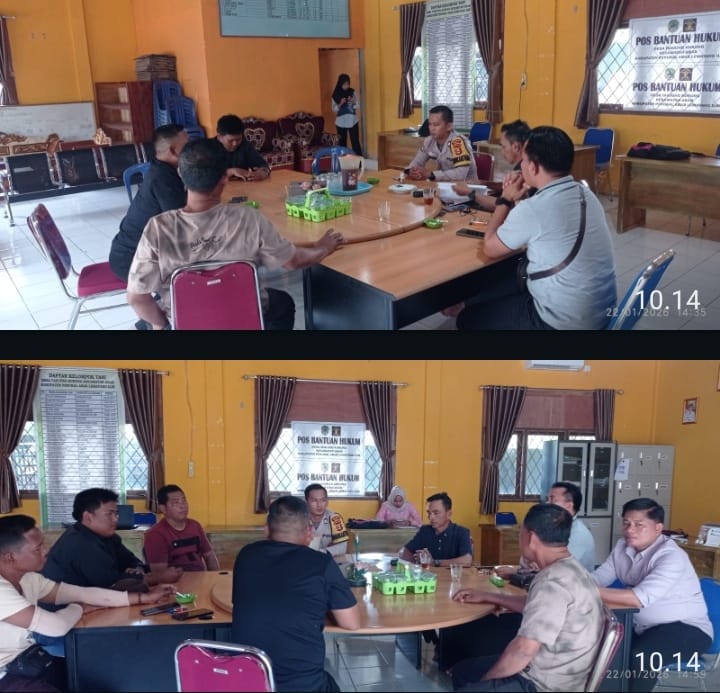 Polisi Bebusik Polsek Penukal Abab, Perkuat Kemitraan dan Deteksi Dini Gangguan Kamtibmas