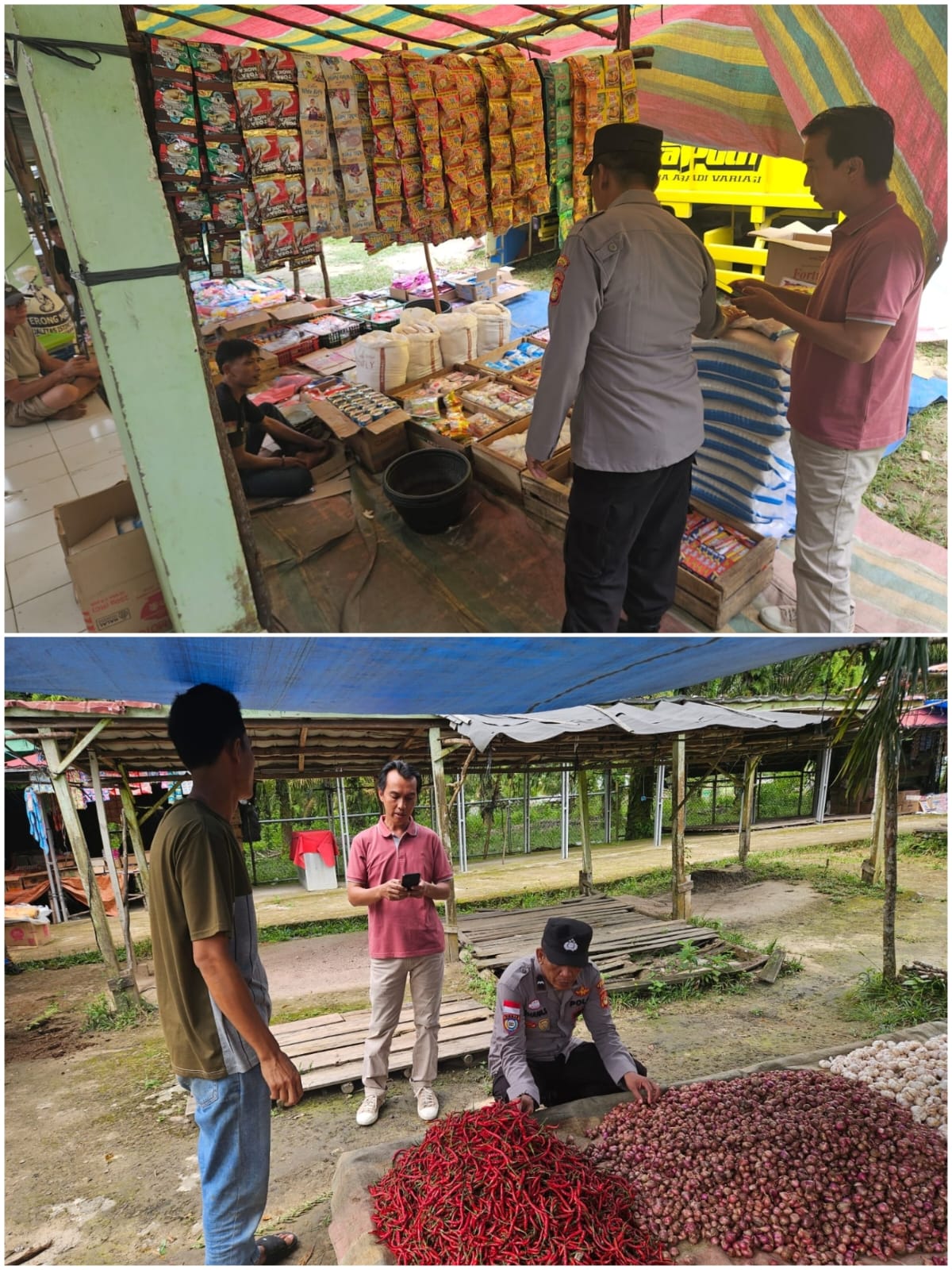 Polsek Penukal Utara Intensifkan Monitoring Bapokting, Jaga Stabilitas Harga dan Ketersediaan Jelang Ramadan 1447 H