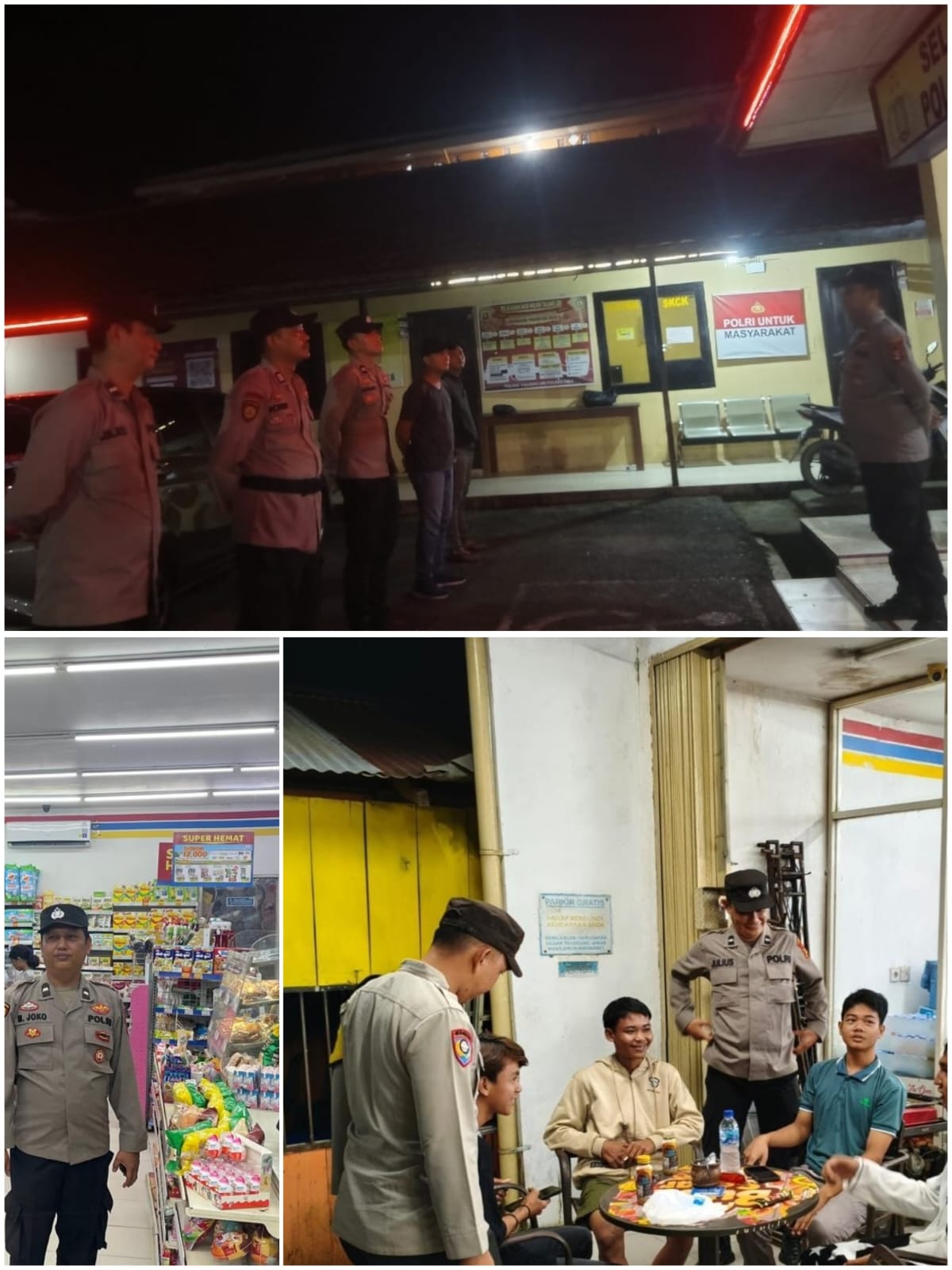 Cegah Kriminalitas, Polsek Talang Ubi Intensifkan KRYD di Titik Rawan